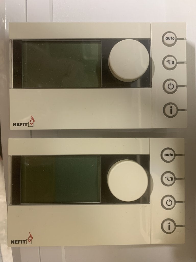 Nefit Moduline 300 kamerthermostaat, Ophalen, Gebruikt