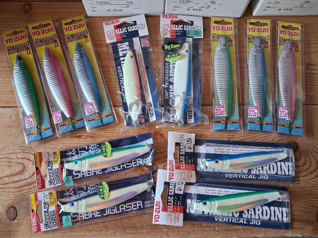 Yo-Zuri (Japan) Jigs... ook lumi (125/150/200g), Info@hengelsportleon.nl, Nieuw, Yo-Zuri, Kunstaas