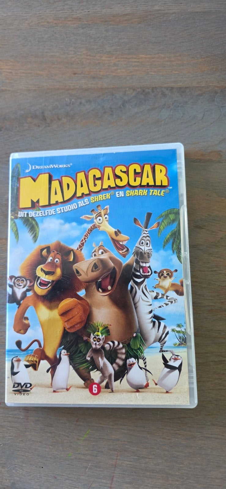 Madagascar DVD - DreamWorks Animatie Film, Animatie, Nederlands, Ophalen of Verzenden, Vanaf 6 jaar