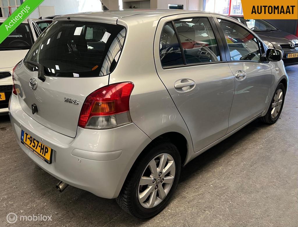 Toyota Yaris 1.3 VVTi Automaat-Parkeersensor-Cruise Contr., 4 cilinders, Parkeersensor, 1329 cc, Bedrijf
