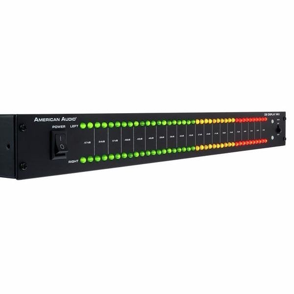 American Audio Active DBM VU-meter 19", Ophalen of Verzenden, Zo goed als nieuw