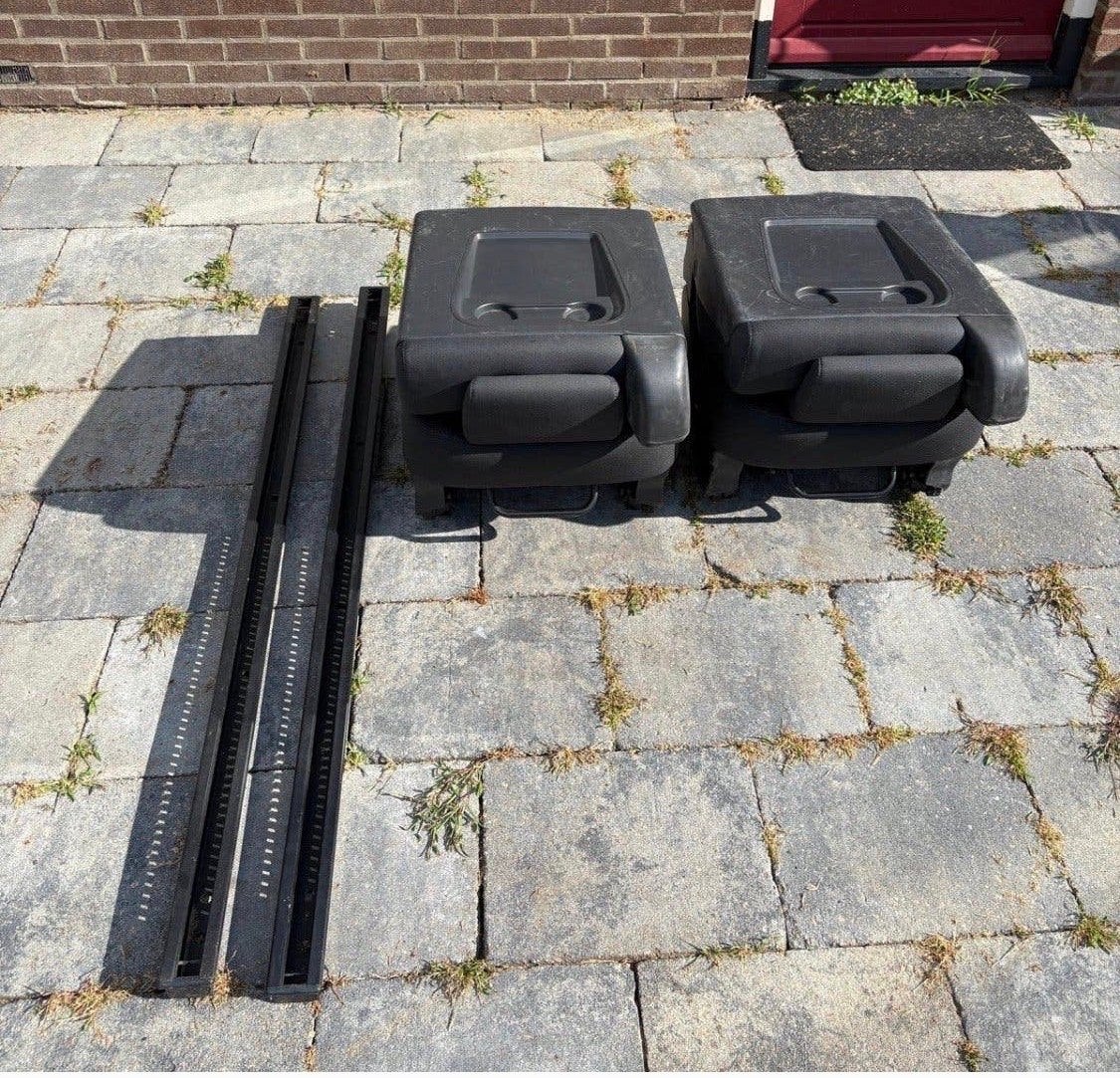 Renault Espace Achterstoelen met Rails - Gebruikt, Auto-onderdelen, Interieur en Bekleding, Ophalen, Gebruikt, Renault
