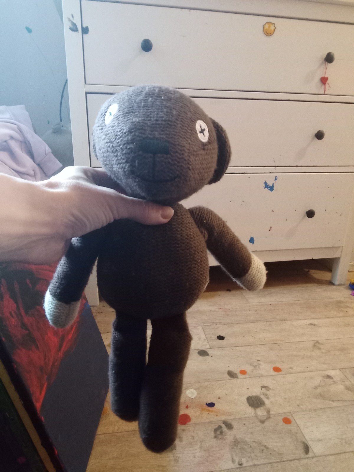 Mr Bean knuffel Teddy uit de film Mr Bean, Ophalen of Verzenden, Nieuw, Stoffen beer, Overige merken