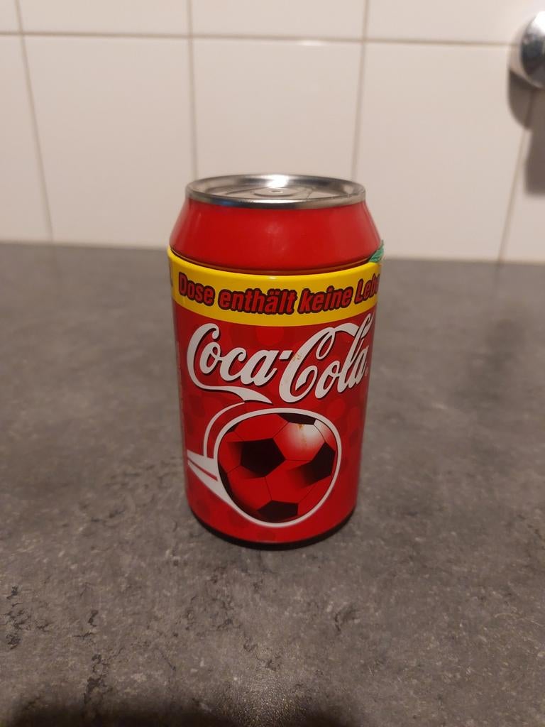 Vintage Duitse Coca Cola blik met inhoud, Verzamelen, Ophalen of Verzenden