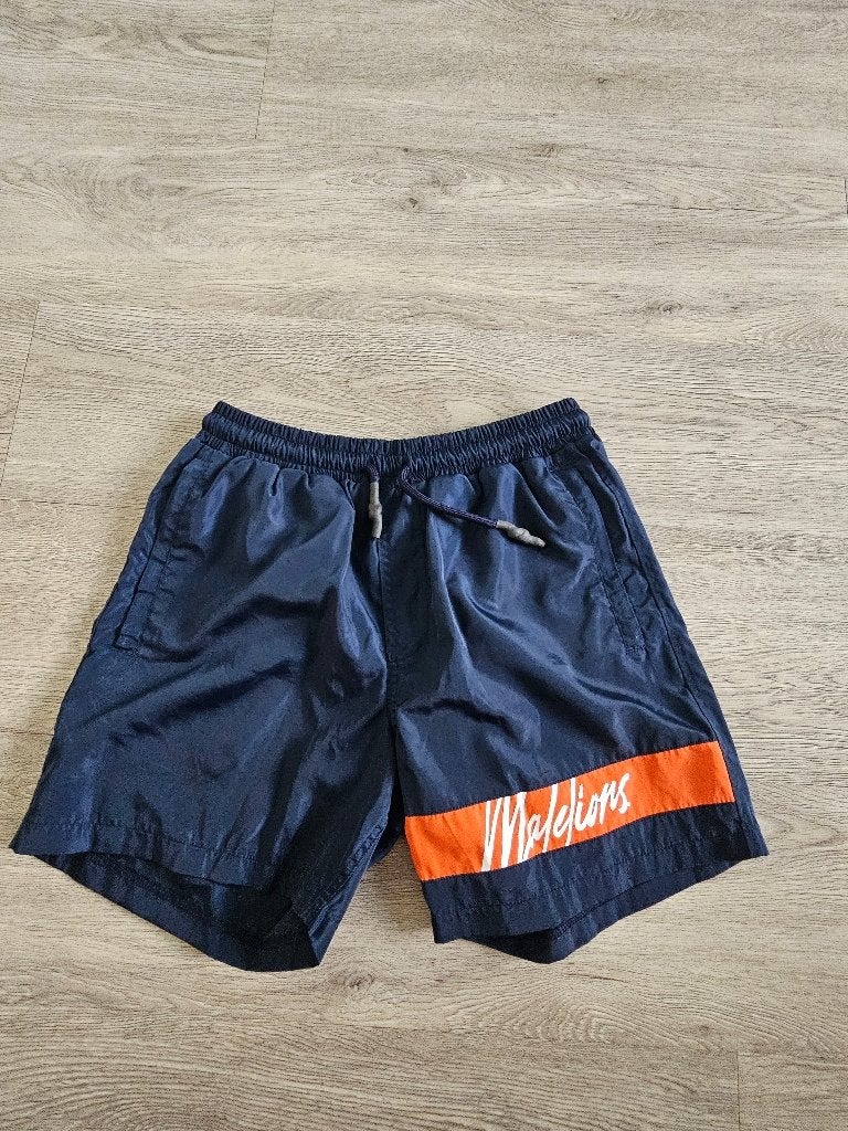 Malelions zwembroek maat XS, in nieuwstaat!, Ophalen of Verzenden, Maat 46 (S) of kleiner, Blauw, Zwemshort