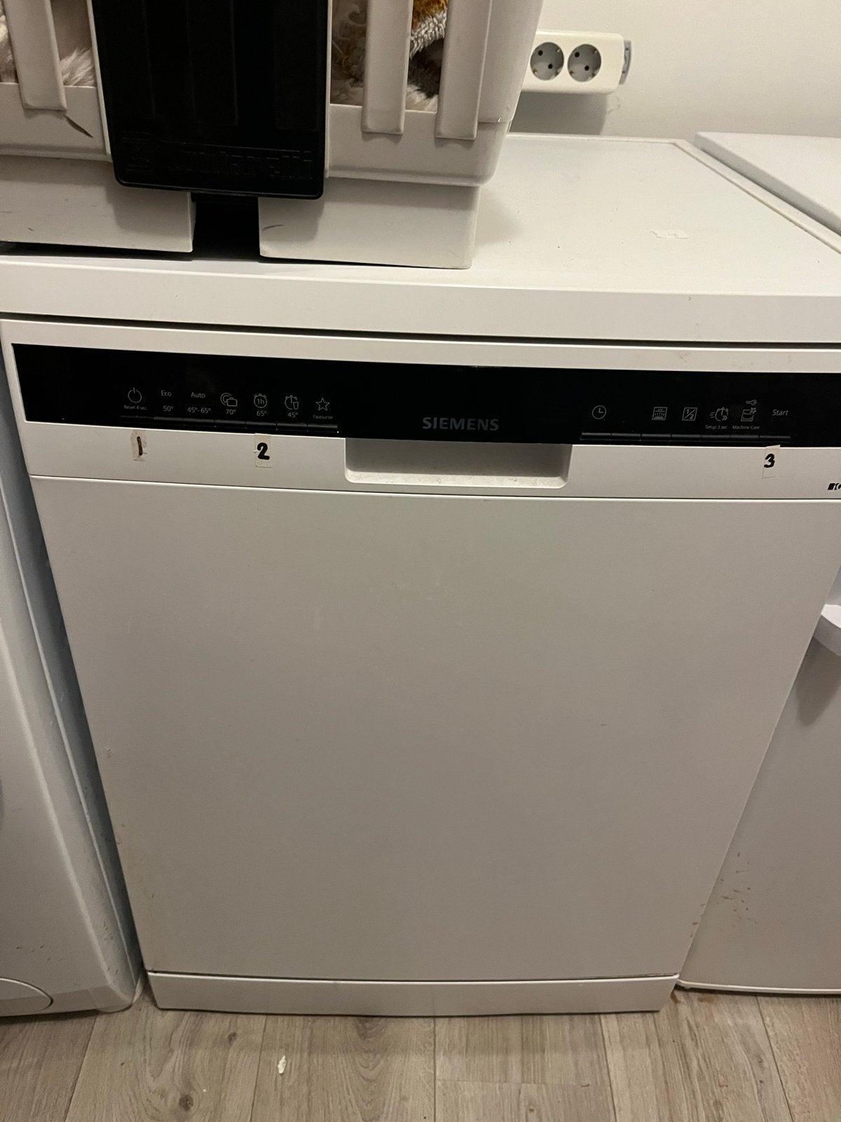 Siemens iQ300 Vaatwasser - Zo goed als nieuw, Witgoed en Apparatuur, Vaatwasmachines, Ophalen, Gebruikt, 60 cm of meer, Eco programma