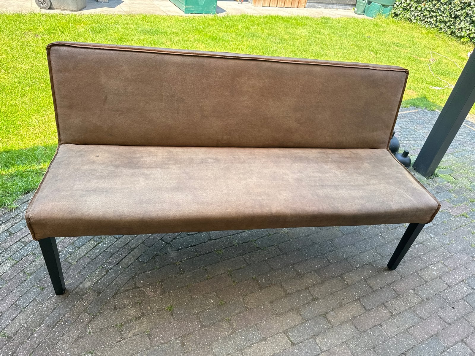 Comfortabele eetbank van Be Pure, Ophalen, Gebruikt, Stof