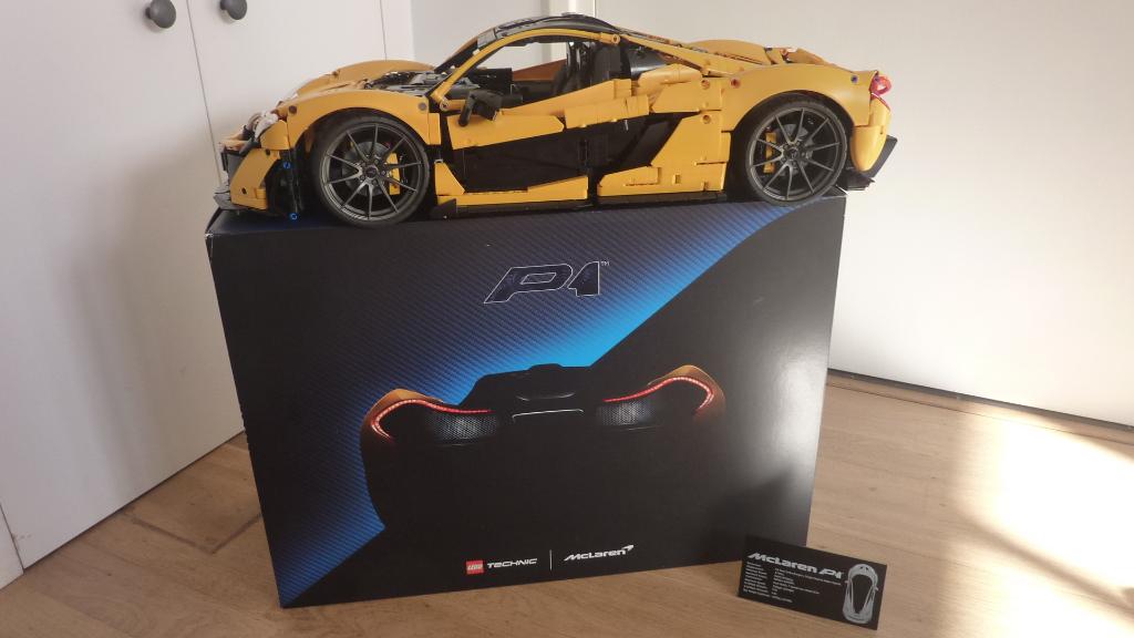 lego, 42172, technic, McLaren P1, Kinderen en Baby's, Speelgoed | Duplo en Lego, Gebruikt, Lego, Compleet, Ophalen of Verzenden