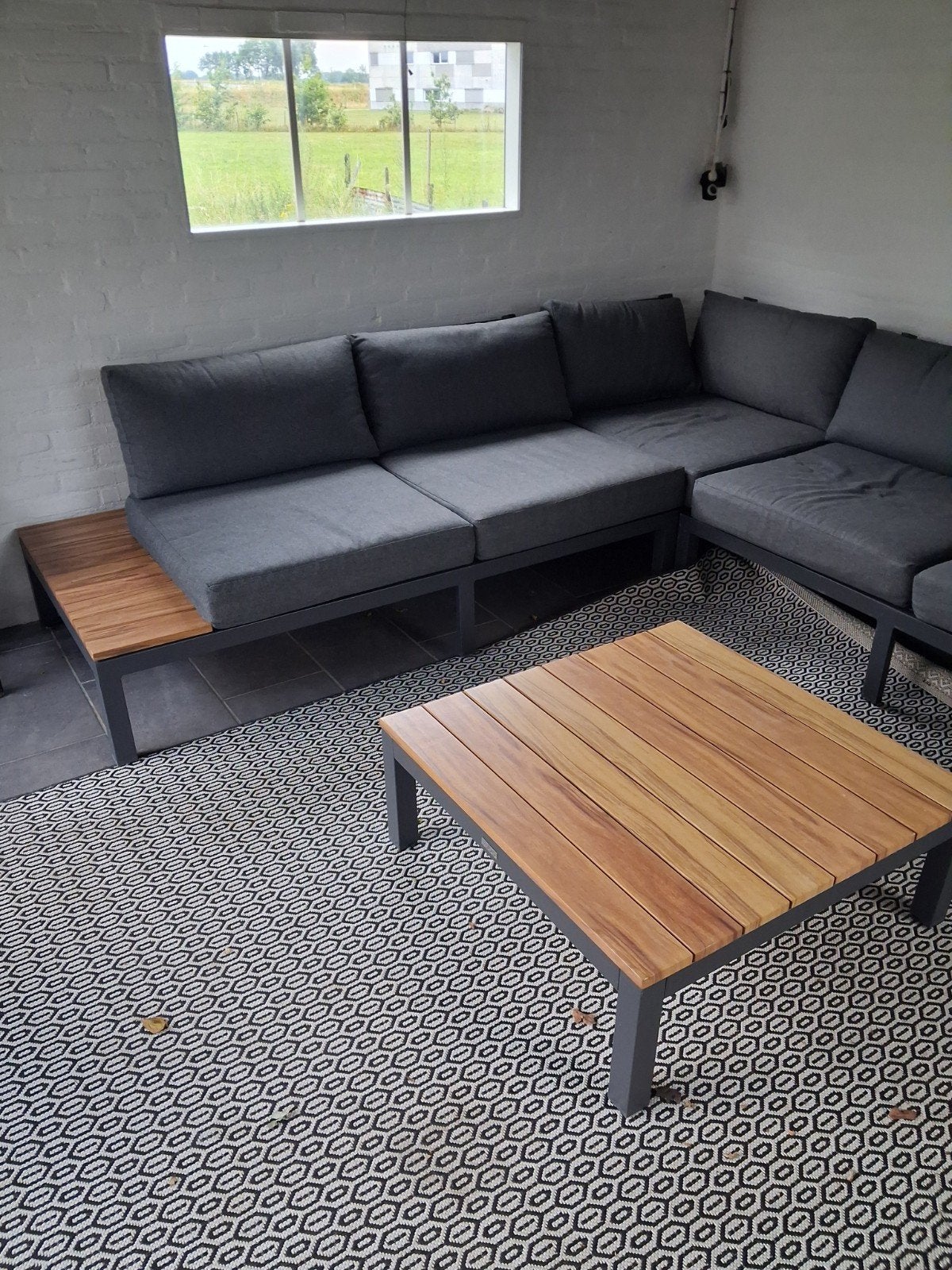 tuinset loungesets, Ophalen