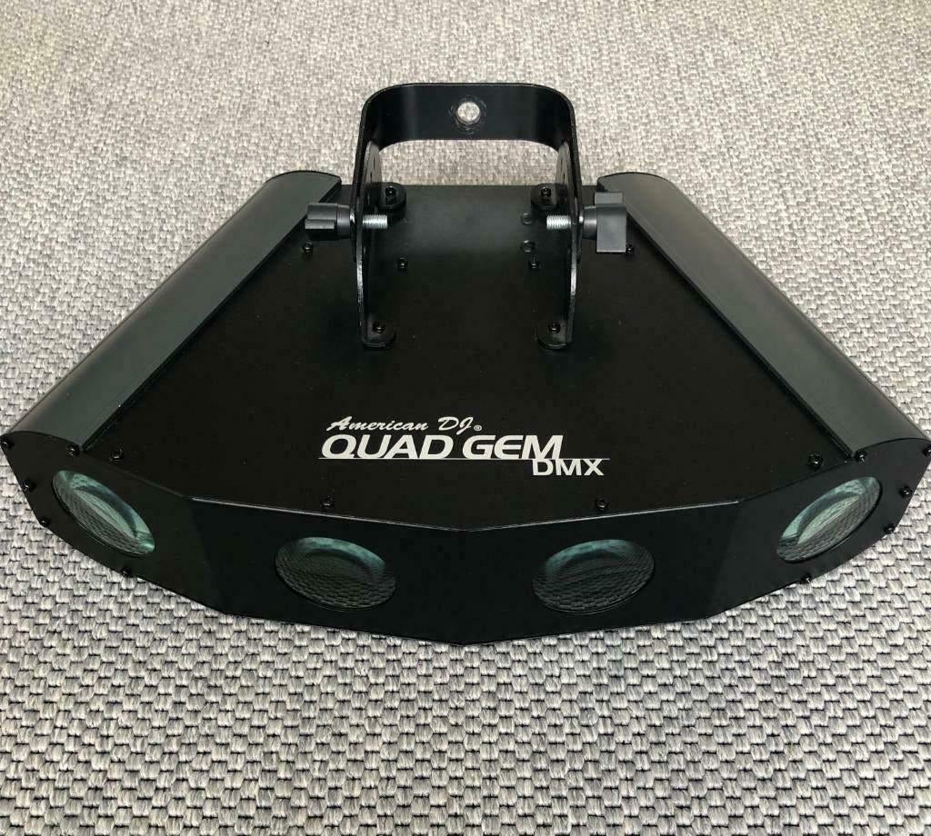 American DJ QUAD GEM [ADJ] LED DMX, Muziek en Instrumenten, Licht en Laser, Ophalen of Verzenden, Zo goed als nieuw, Licht, Geluidgestuurd