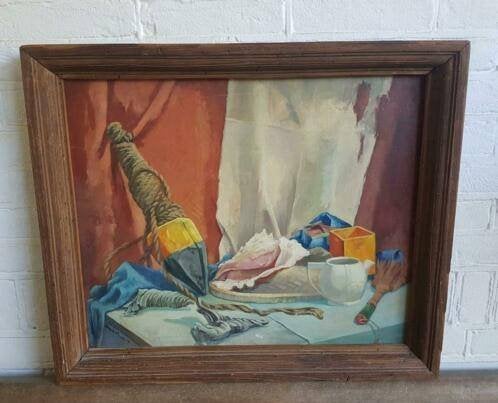 Rie Swartwout de Hoog stilleven schelp peillood 1884 -1979, Ophalen
