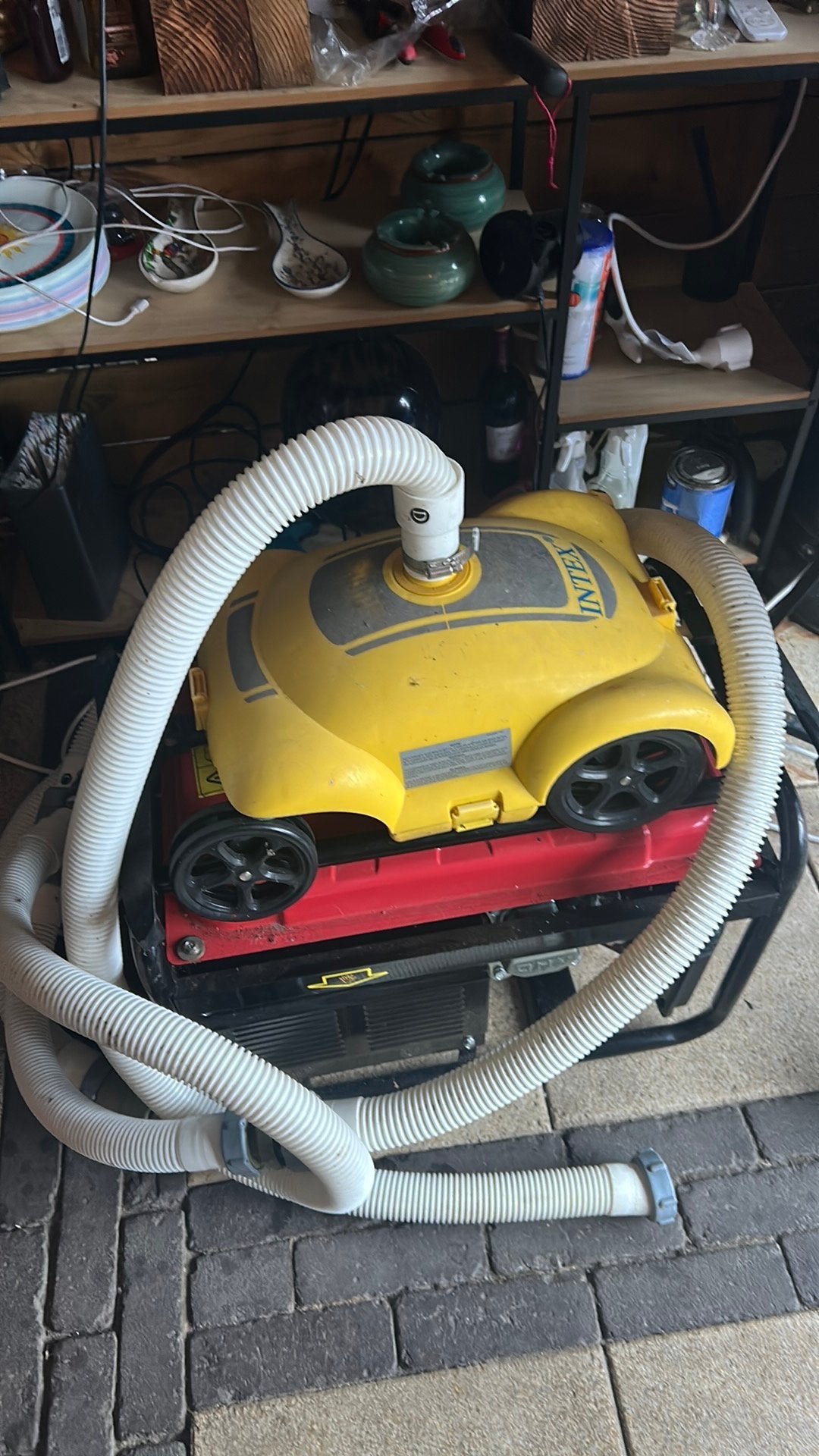 Zwembad stofzuiger, Minder dan 80 cm, Rond, Ophalen of Verzenden, Zo goed als nieuw