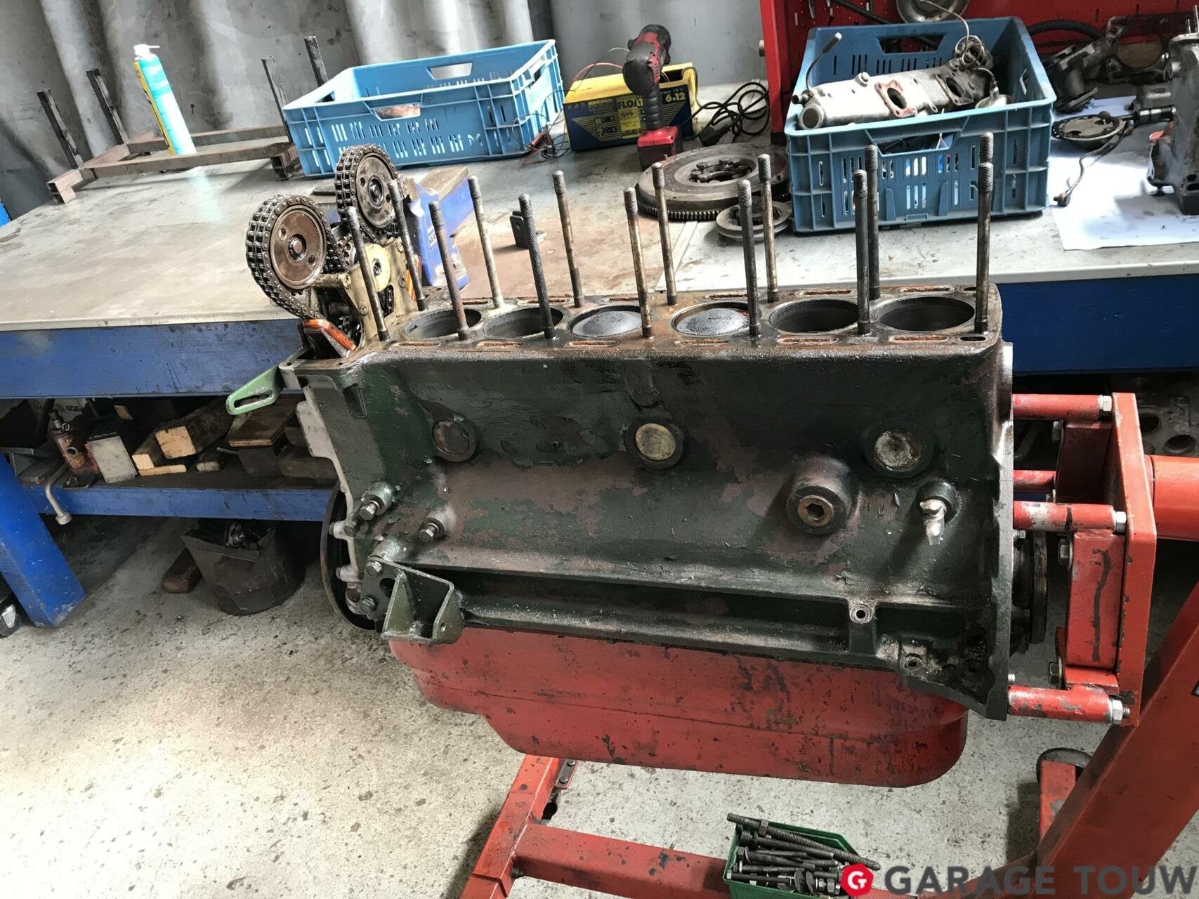 Jaguar XK 140 DHC Restauration project, foto 6