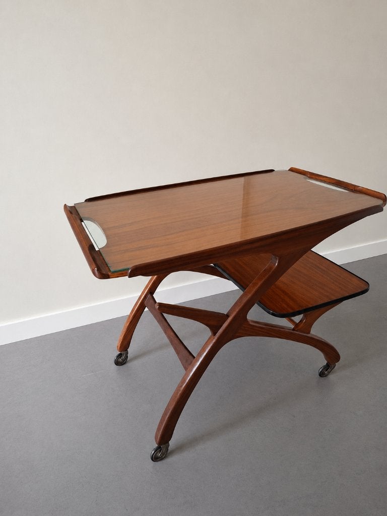 Vintage Webe Louis van Teeffelen thee trolley, Ophalen