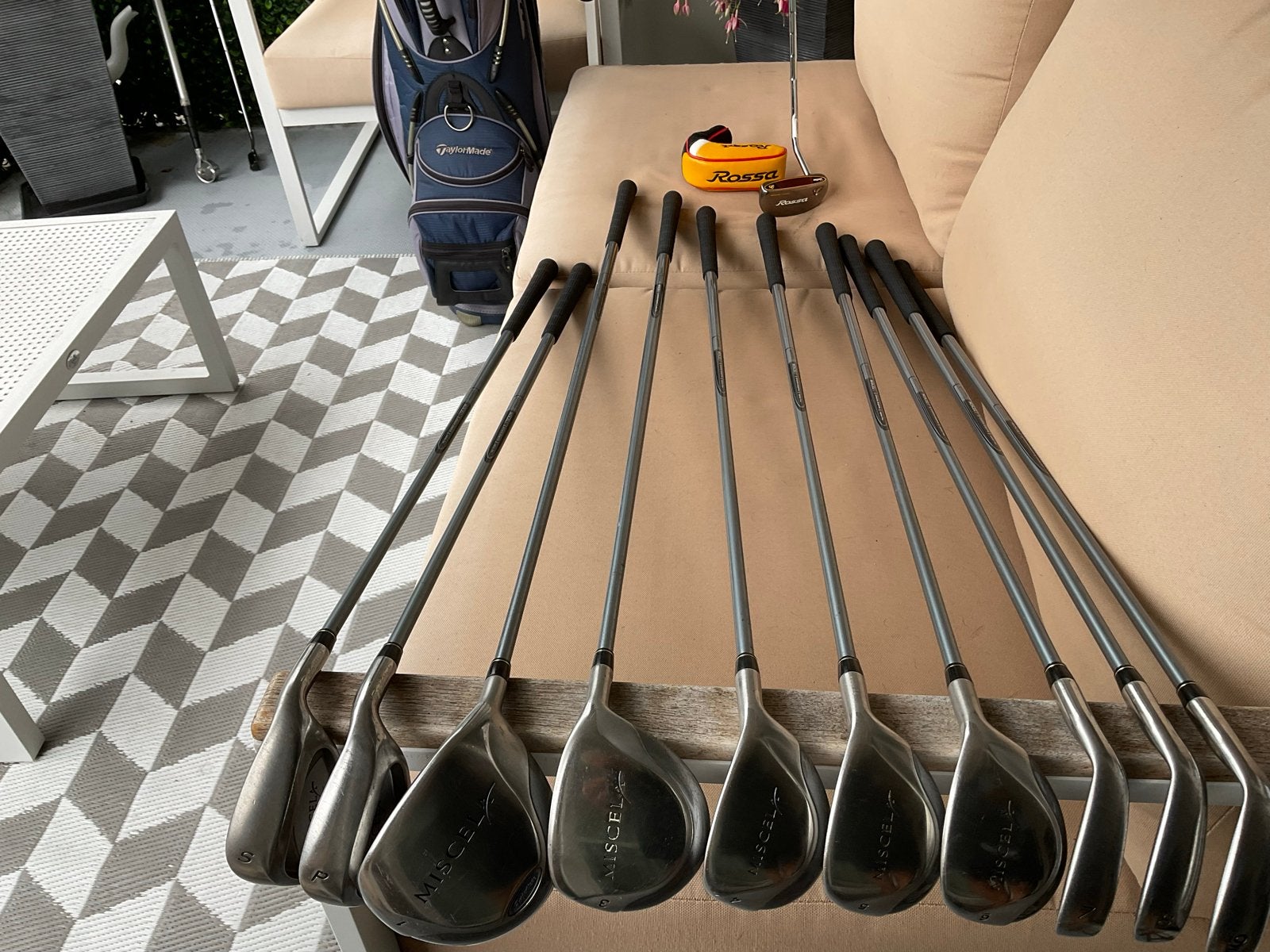 Tailormade graphite golfset. Dames set., Sport en Fitness, Golf, Ophalen, Gebruikt, Set, Overige merken