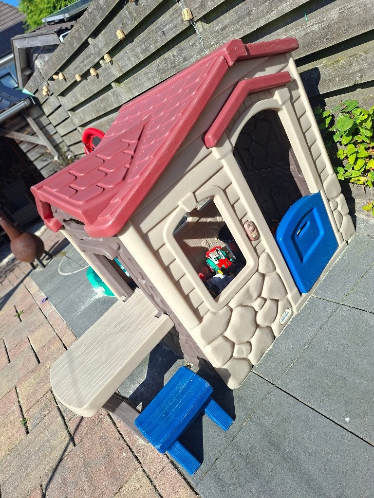 Speelhuisje litlle tikes, Ophalen, Gebruikt, Kunststof