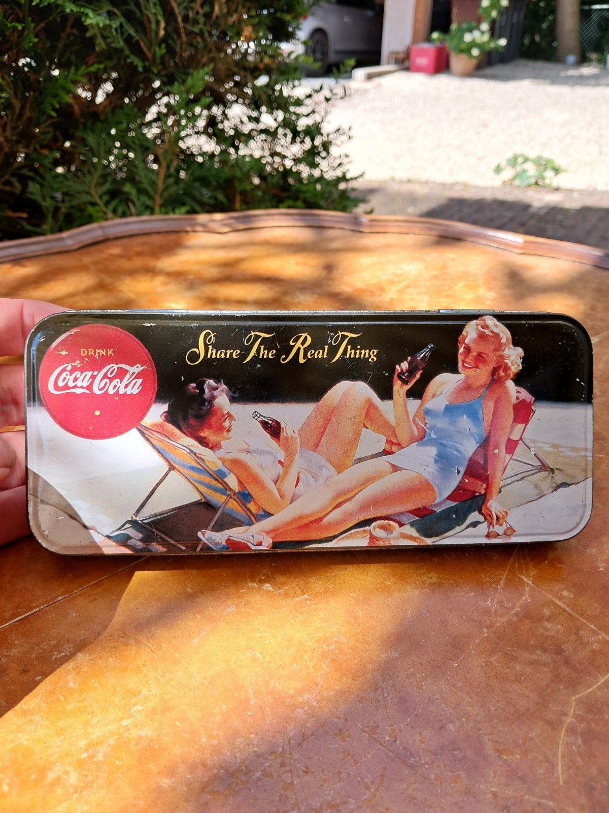 Coca Cola pennenblikje, Verzamelen, Merken en Reclamevoorwerpen, Ophalen of Verzenden, Gebruiksvoorwerp