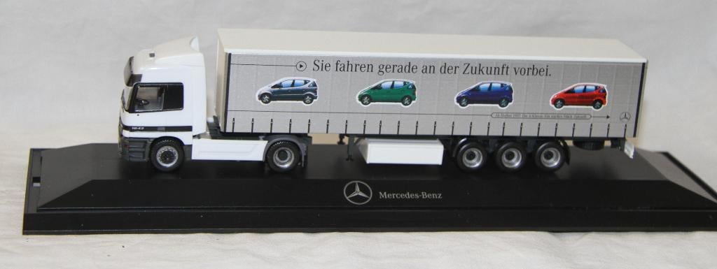 Herpa Exclusiv Mercedes Benz Actros 18-43, Ophalen of Verzenden, Nieuw, Bus of Vrachtwagen, Overige merken