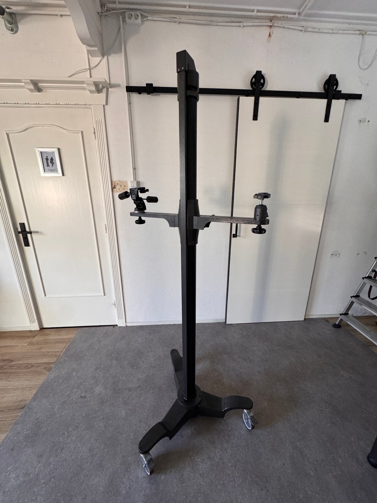 Professioneel Fotostudio Zuil Statief - 198 cm Hoogte, Ophalen, 175 cm of meer, Gebruikt, Overige merken