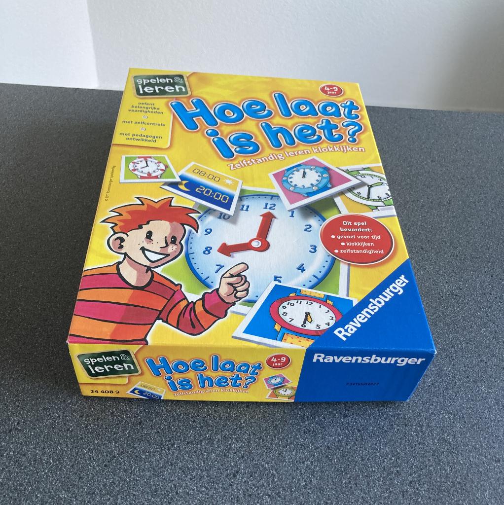 Hoe laat is het? Spelen&Leren klokkijken Ravensburger zgan, Ophalen of Verzenden, Zo goed als nieuw, Ontdekken
