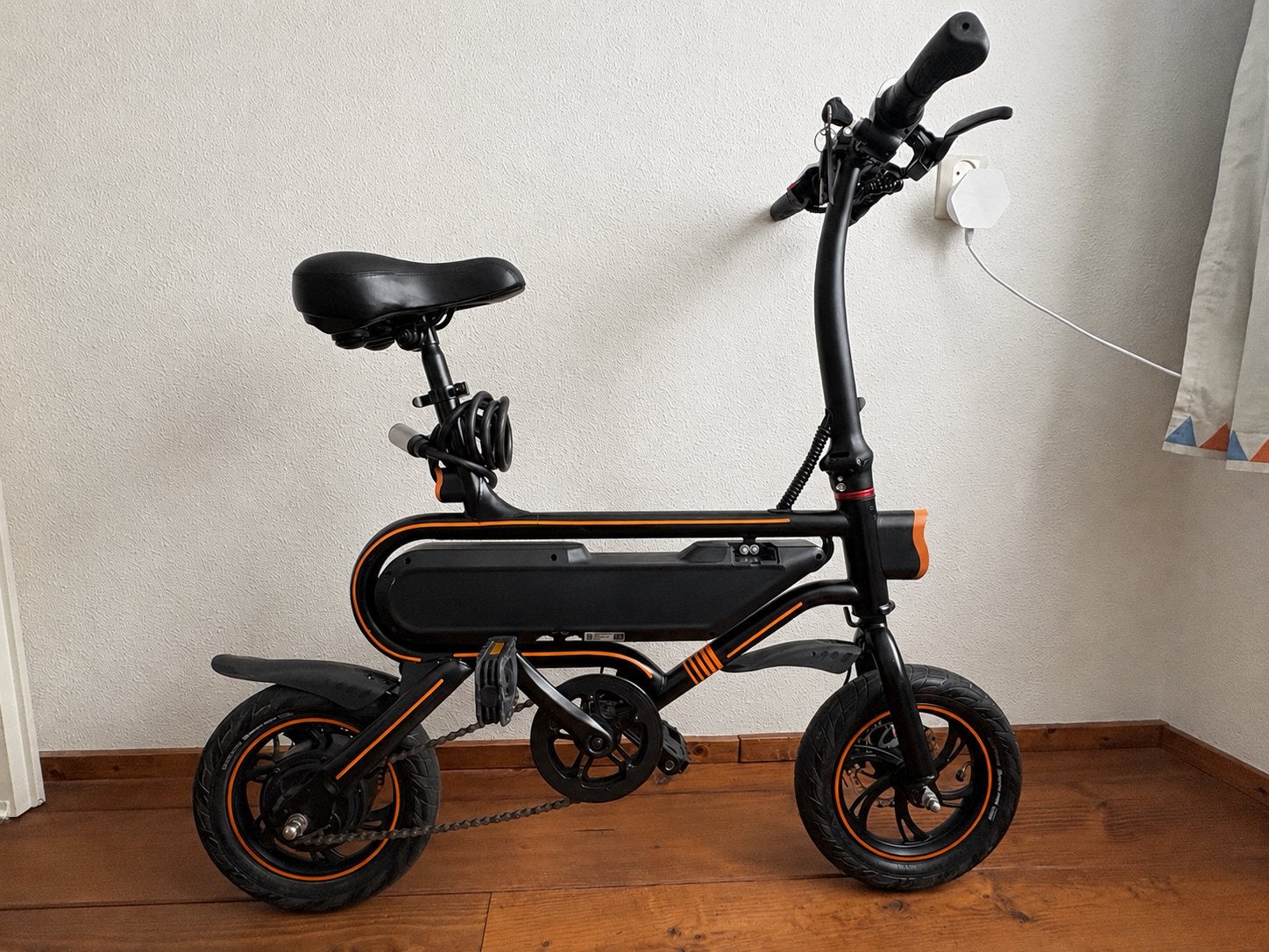 Electrische vouwfiets met gereviseerde accu én gashendel., Overige merken, 20 inch of meer, Heren, Ophalen of Verzenden