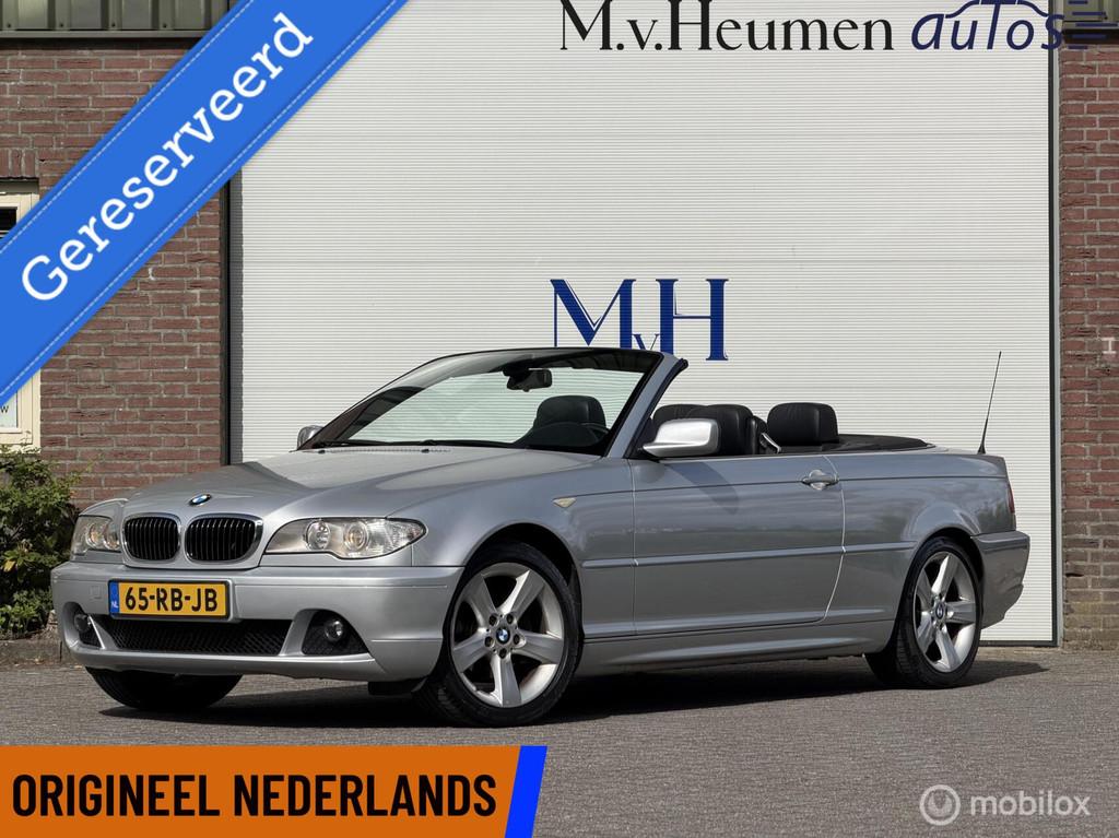 BMW 3-serie Cabrio 318Ci INCL HARDTOP Bijzonder goede staat, 13 km/l, Achterwielaandrijving, Cabriolet, 4 stoelen