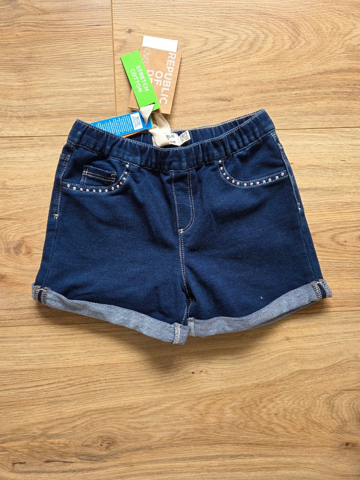 Korte broek OVS, maat 6-7. Nooit gedragen, Kinderen en Baby's, Kinderkleding | Maat 116, Broek, Meisje, Nieuw, OVS