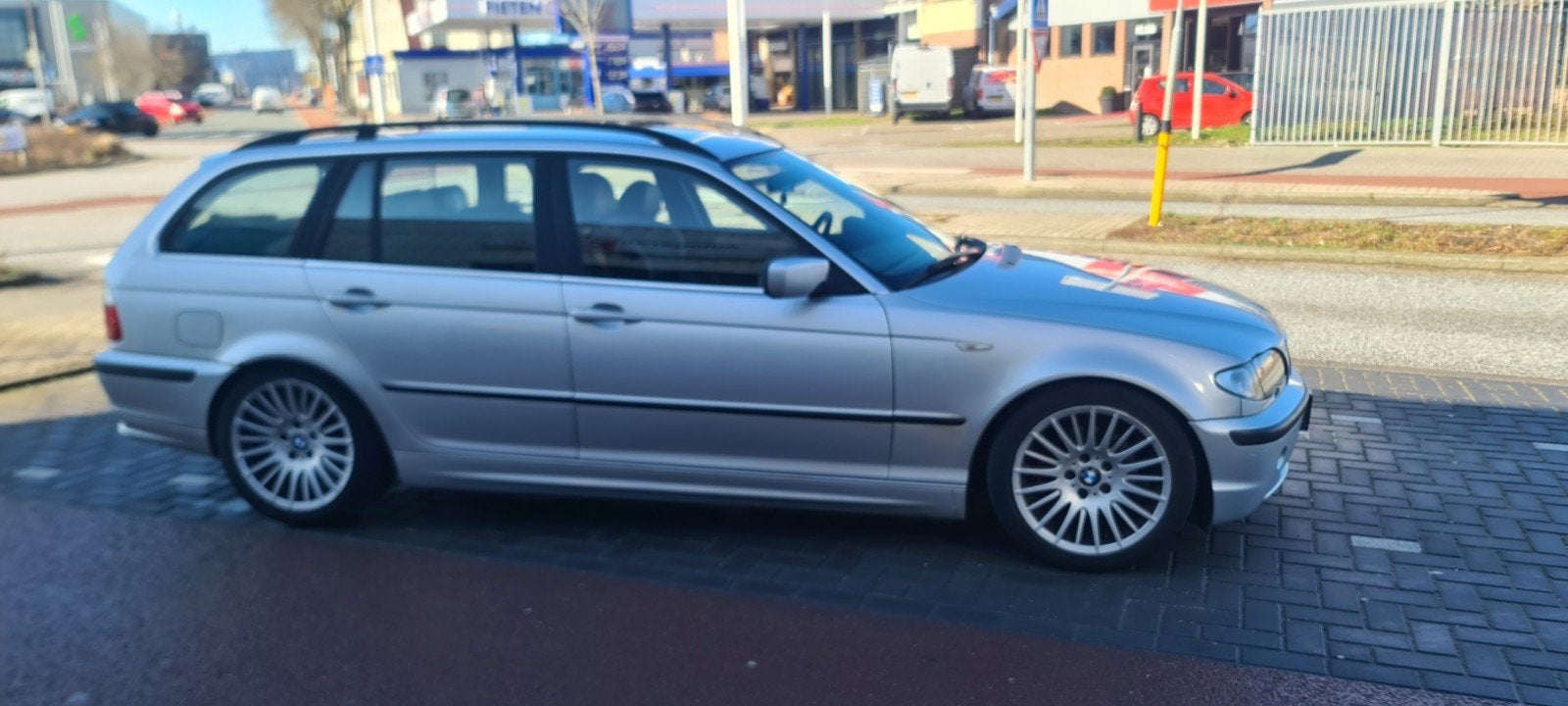 BMW 3-Serie 2.5 I 325 Touring AUT 2003 Grijs, Automaat, Achterwielaandrijving, Stationwagon, 1600 kg