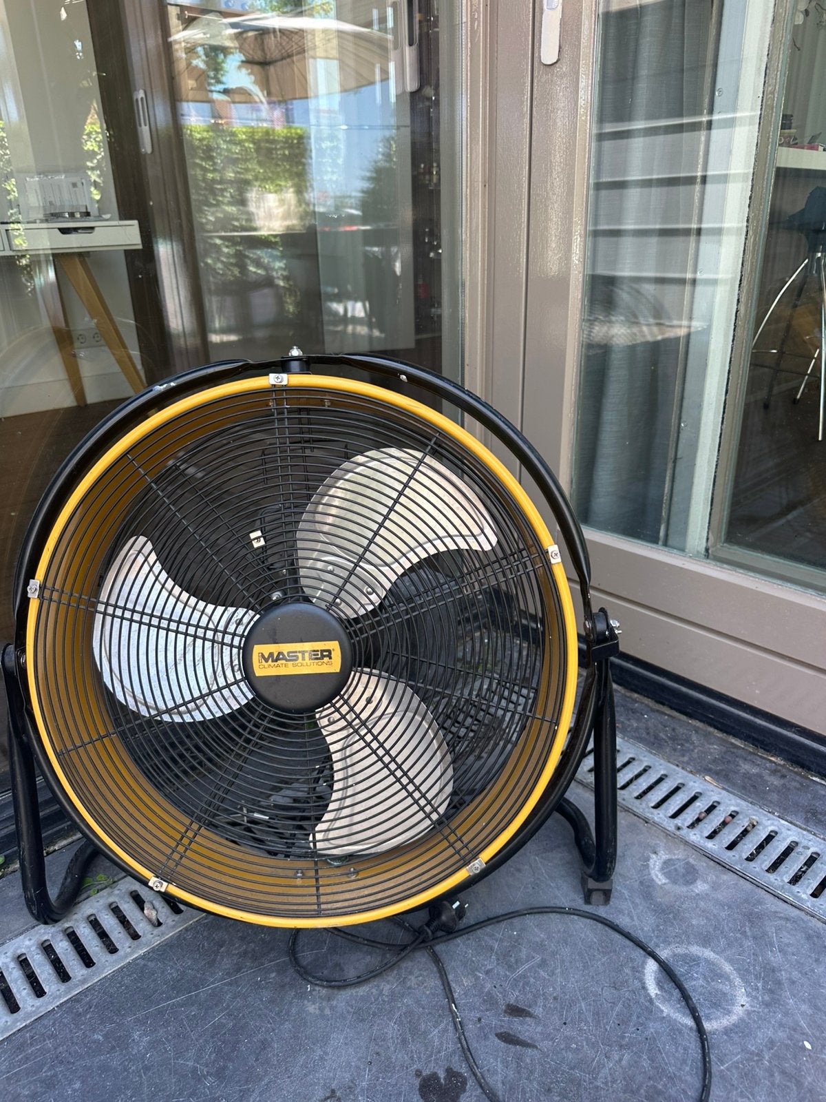 Master ventilator zeer krachtig 59cm doorsnede, Ophalen, Gebruikt, Statiefventilator