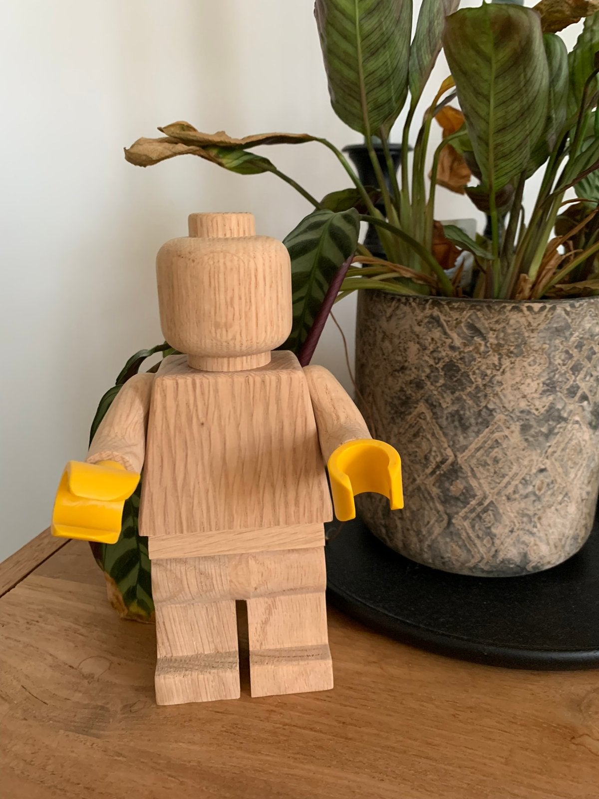 Lego houten mini figuur NIEUW, Overige thema's, Lego, Nieuw, Ophalen of Verzenden
