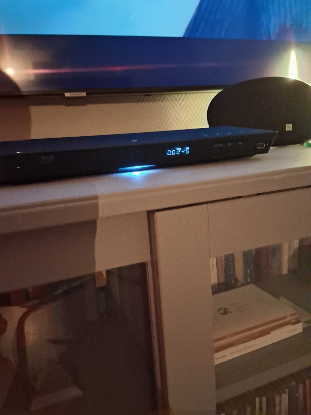 Sony Blu Ray dvd Speler Bluetooth met toebehoren, Ophalen of Verzenden, Zo goed als nieuw, Sony