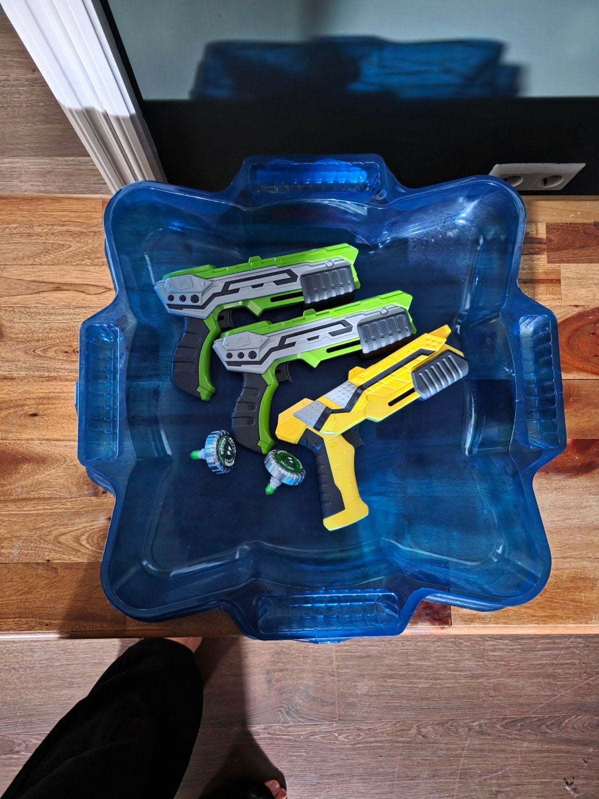 Beyblade Burst Set: Arena, 3 Launchers en 3 Beyblades, Ophalen, Gebruikt, Jongen of Meisje