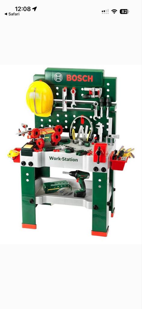 Bosch Work-Station speelgoed werkbank, Ophalen, Gebruikt, Jongen of Meisje