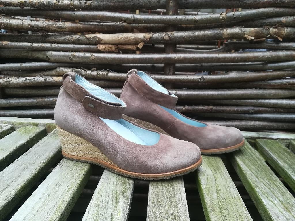 Wolky Pumps Sandalen Leer Bruin maat 36, Kleding | Dames, Schoenen, Wolky, Bruin, Zo goed als nieuw, Sandalen of Muiltjes