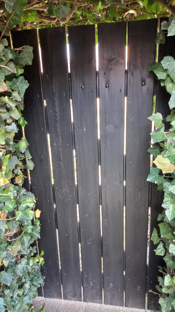 houten tuinpoort, Ophalen, Minder dan 3 meter, Hout, 1 tot 2 meter