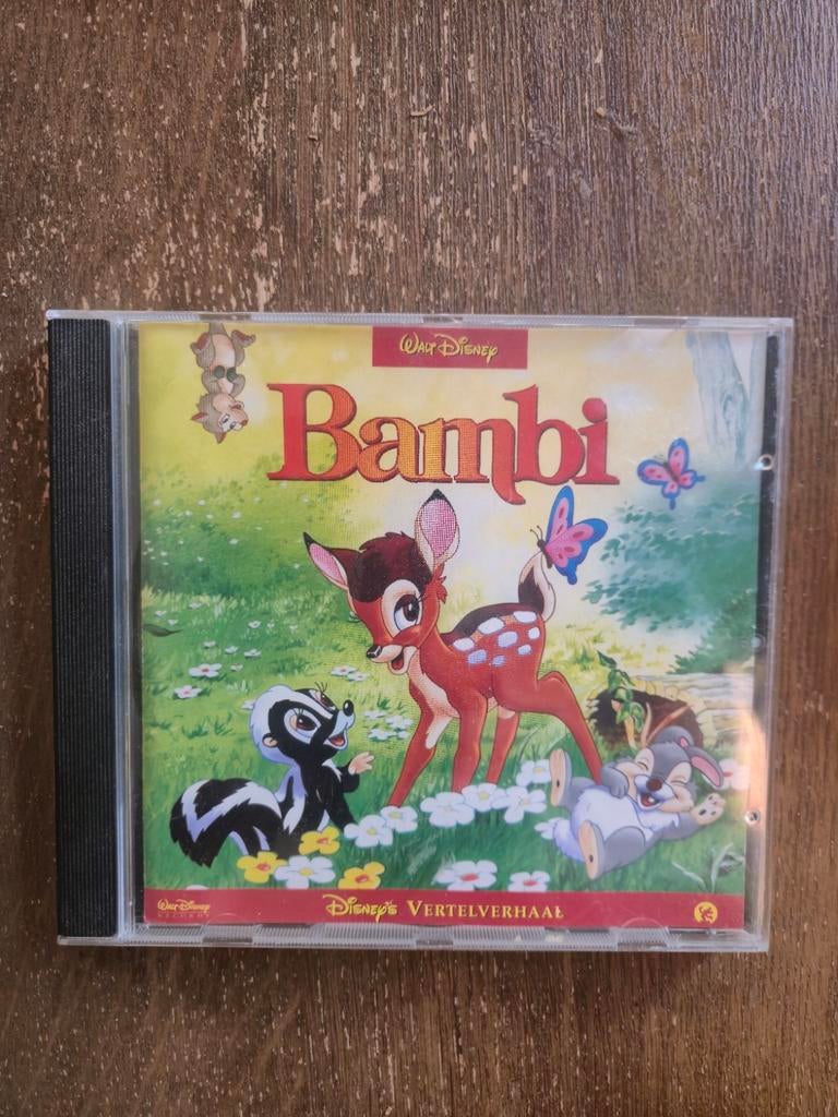 Disney's Bambi Vertelverhaal CD - Zo goed als nieuw, Ophalen of Verzenden, Zo goed als nieuw, Verhaal of Sprookje, 3 tot 5 jaar