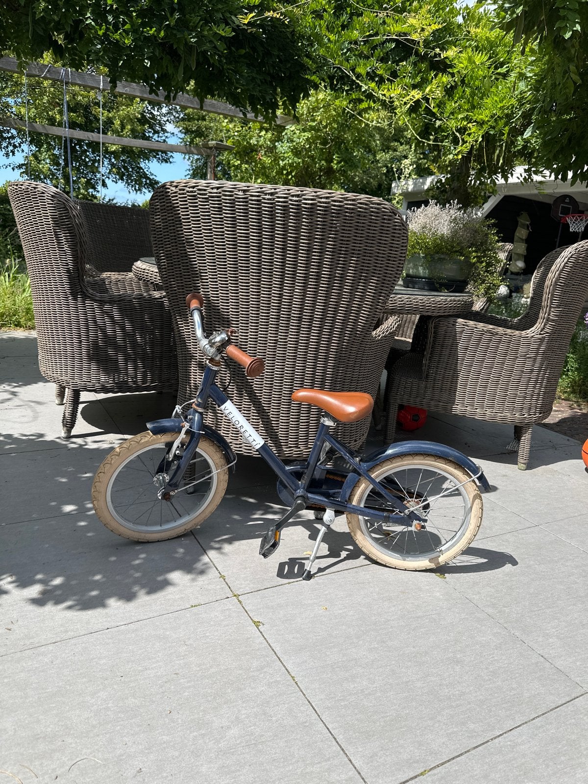 Veloretti 14 inch kinderfiets, Fietsen en Brommers, Fietsen | Kinderfietsjes, Ophalen, Gebruikt, Minder dan 16 inch