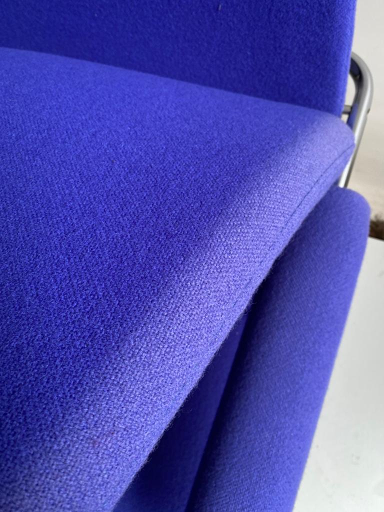 Dutch Design fauteuil van Jan des Bouvrie ,  Gelderland, Ophalen, Gebruikt, 75 tot 100 cm, Stof
