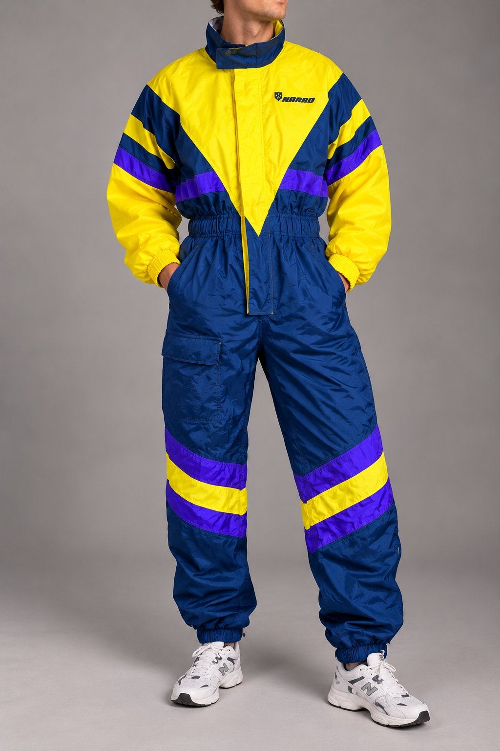 Vintage Ski Pakken Heren - Diverse Maten & Stijlen, Ophalen of Verzenden, Gedragen, Overige maten, Pak