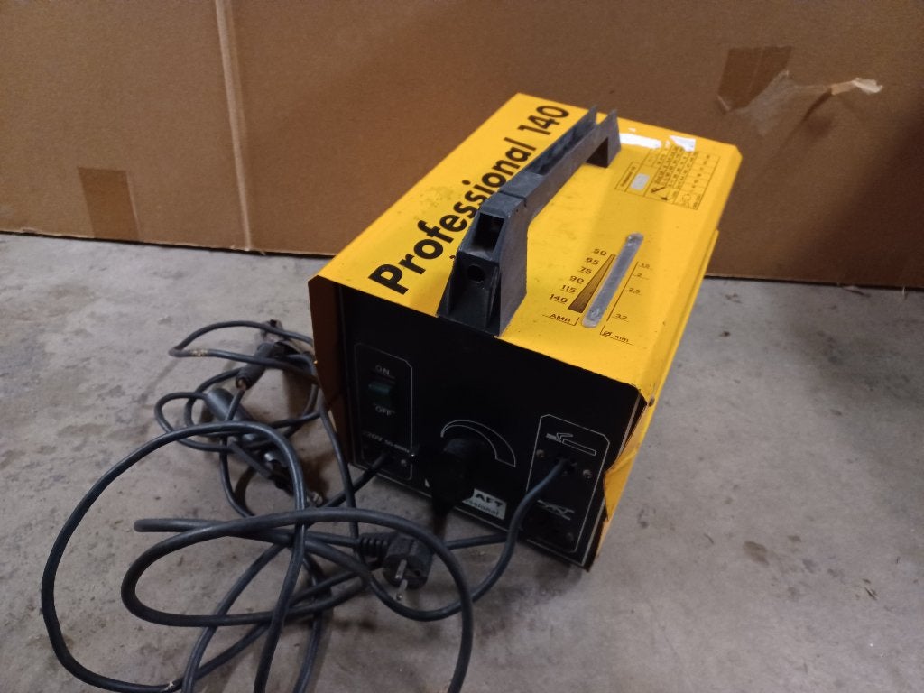 Lasapparaat, Ophalen, Gebruikt, Minder dan 150 ampère, Elektroden