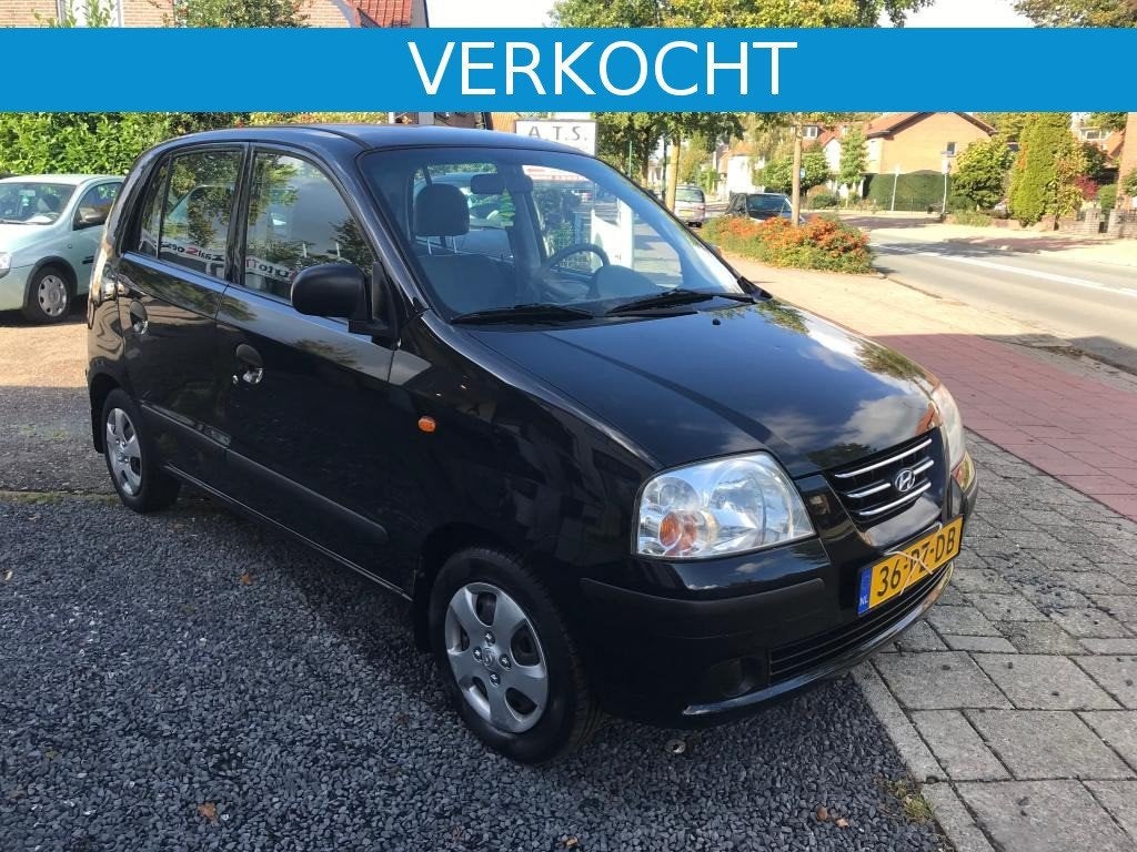 Hyundai Atos verkocht, Auto's, Voorwielaandrijving, Stof, Gebruikt, 4 cilinders