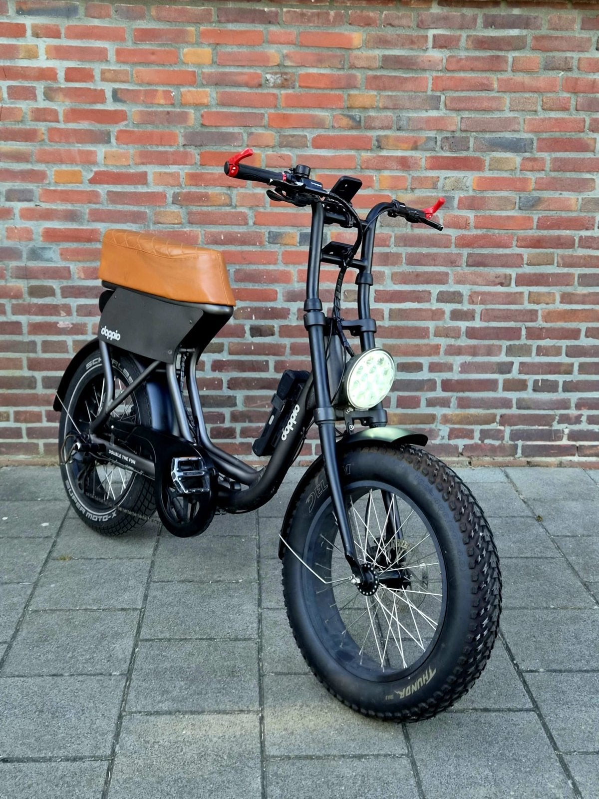 Doppio Fatbike - Legaal op de weg, Bafang motor, 48V 17.5Ah, Fietsen en Brommers, Ophalen of Verzenden, Zo goed als nieuw, 50 km per accu of meer