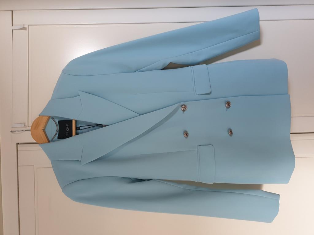 Nikkie Famke Blazer - nieuw en ongedragen met prijskaartje, Blauw, Nieuw, Ophalen of Verzenden, Nikkie