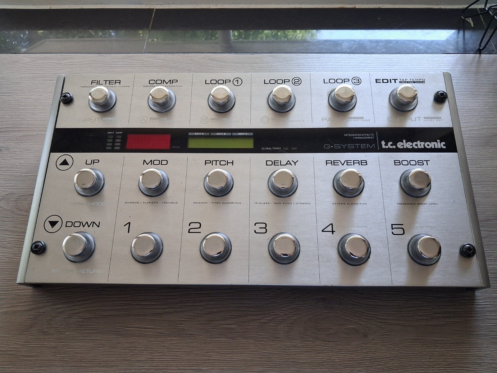 Tc Electronic G-System, Muziek en Instrumenten, Effecten, Ophalen of Verzenden, Zo goed als nieuw, Compressor