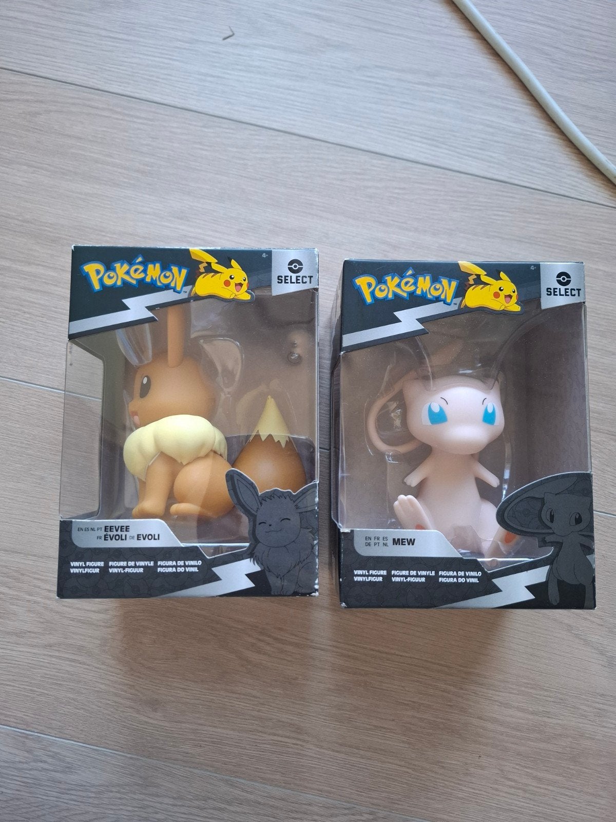 Pokémon Vinyl Figuren: Eevee en Mew - Nieuw in doos, Verzamelen, Ophalen of Verzenden