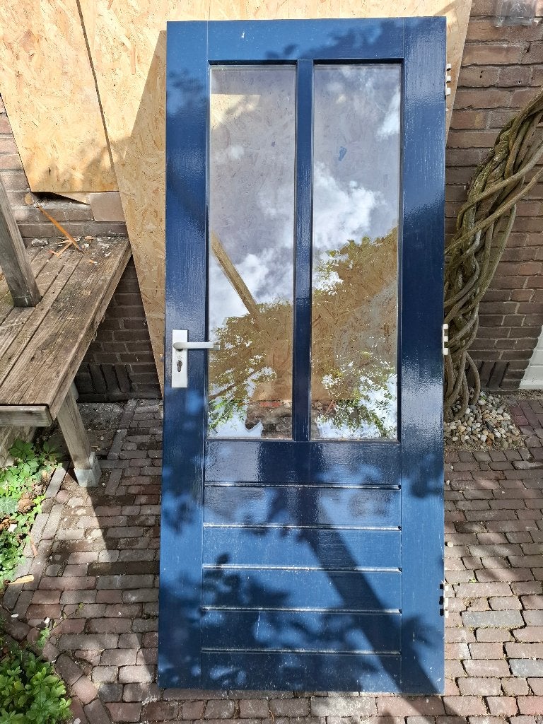 buitendeur, Doe-het-zelf en Verbouw, Deuren en Horren, Ophalen, Gebruikt, 80 tot 100 cm, Buitendeur