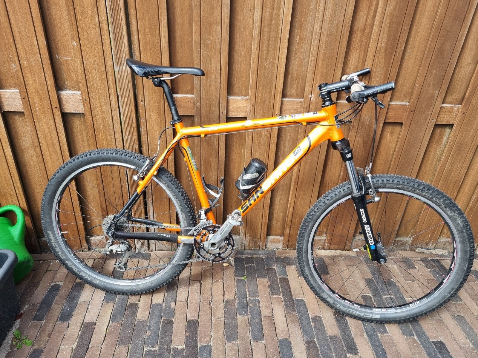 Mountainbike (L) met Retro Pro onderdelen 26 inch wielmaat, Ophalen, Gebruikt, Overige merken
