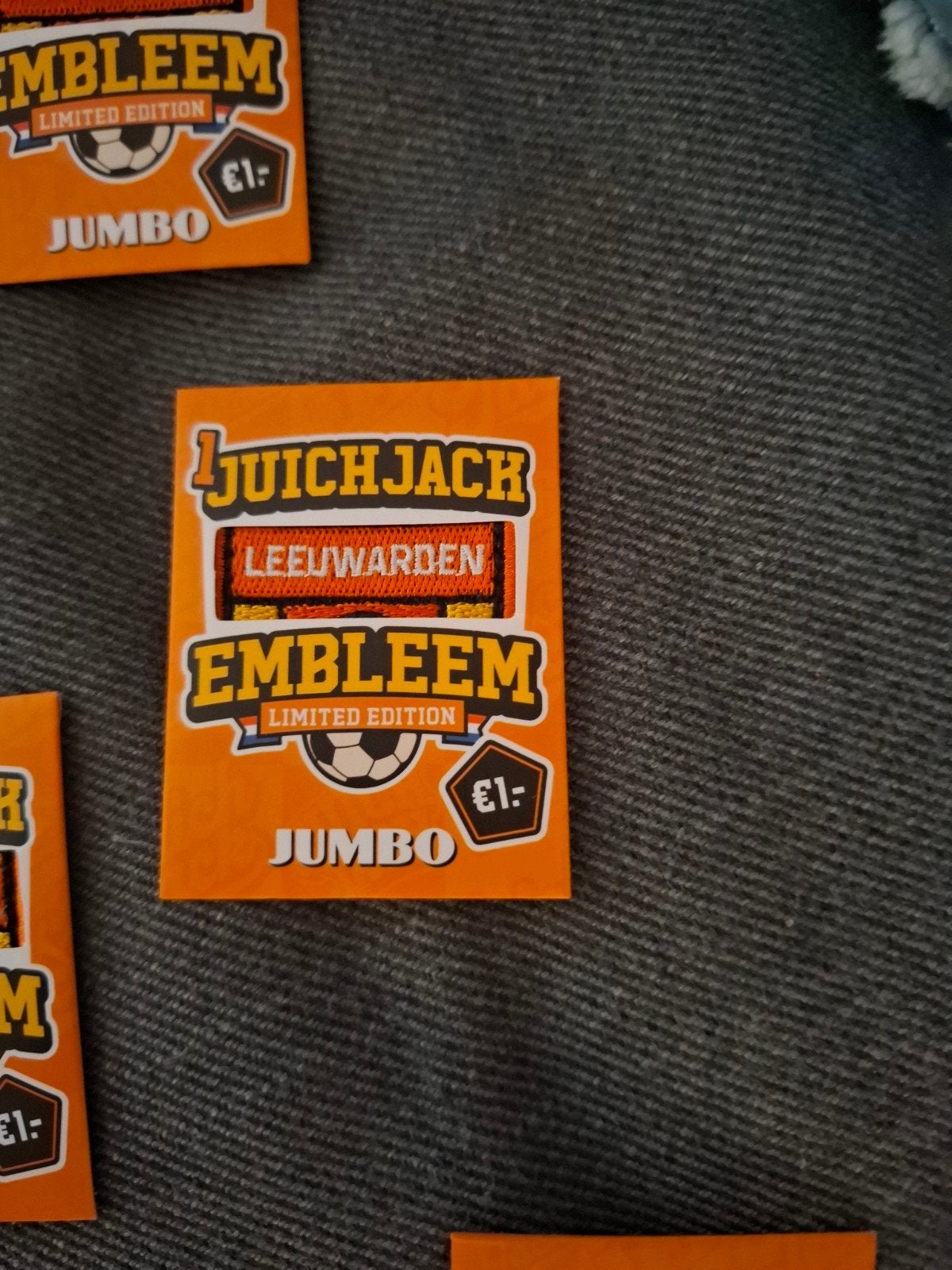 Juich emblemen, Verzamelen, Supermarktacties, Jumbo, Ophalen of Verzenden