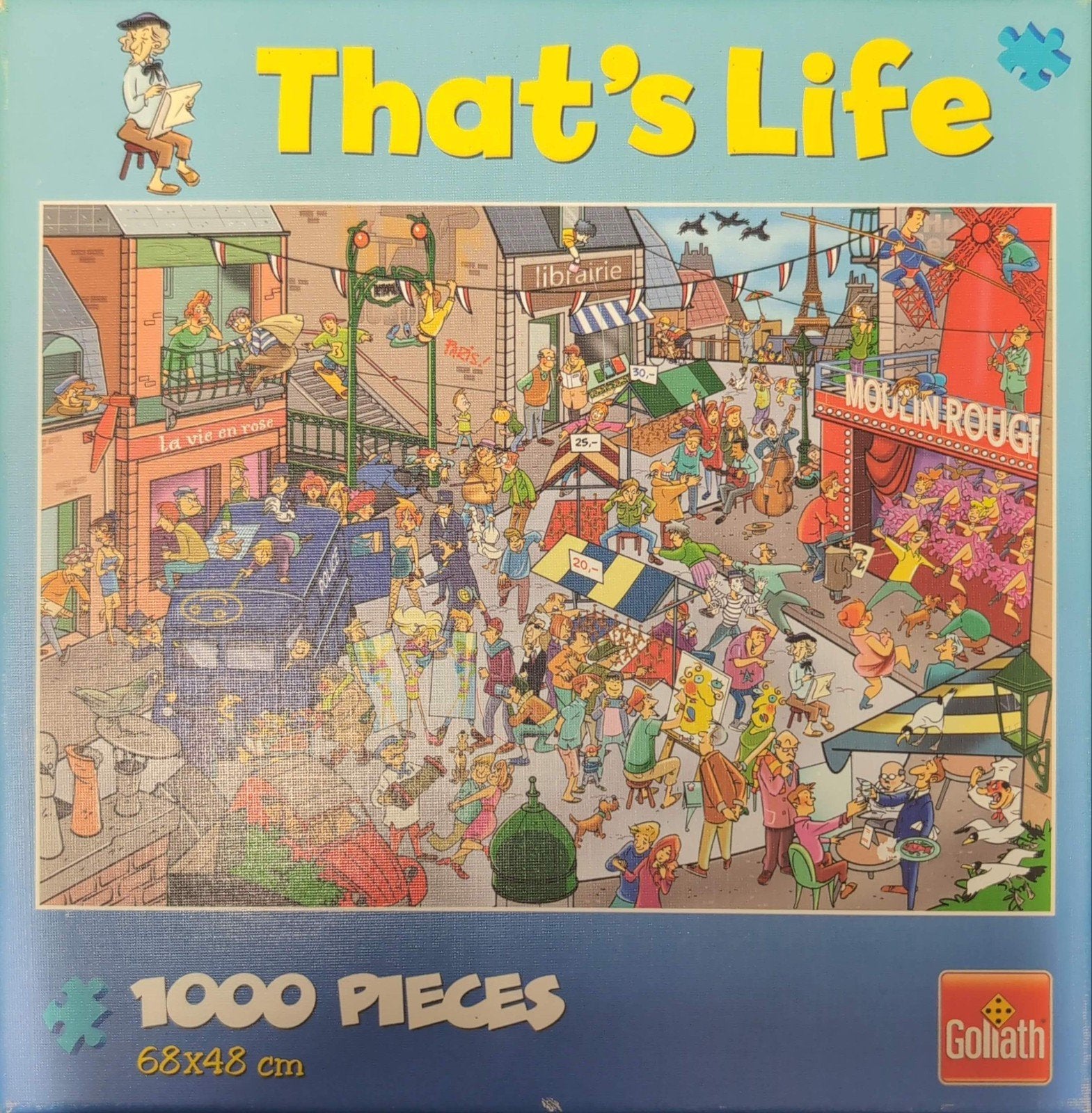 Goliath That's Life Frankrijk 1000 stukjes, Ophalen of Verzenden, 500 t/m 1500 stukjes, Nieuw, Legpuzzel