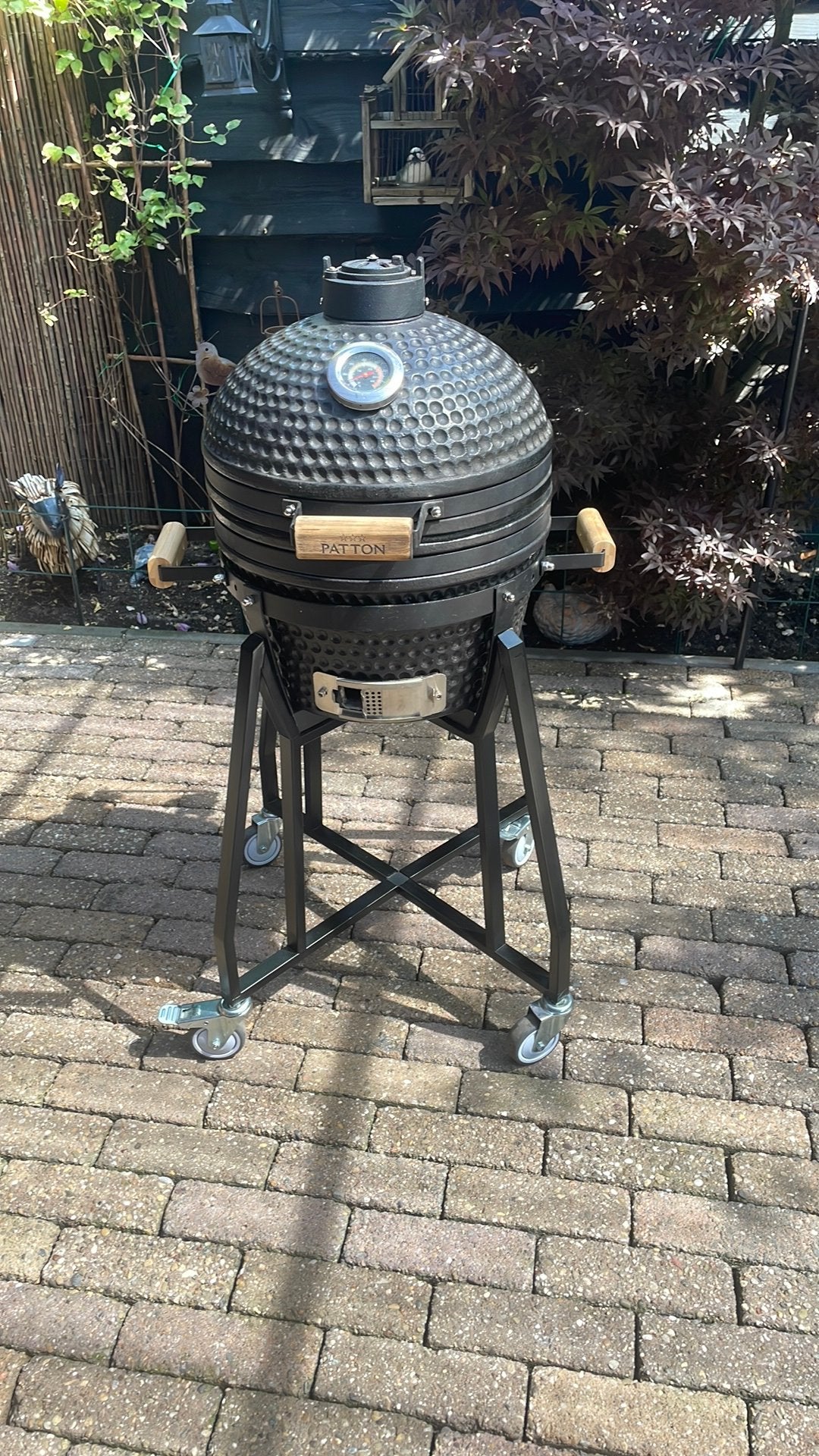 Kamado patton 16 inch, Ophalen, Zo goed als nieuw